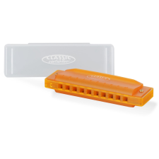 Classic Cantabile Fbh-10 Funkids Szájharmonikán C-dúr Narancssárga fúvós hangszer