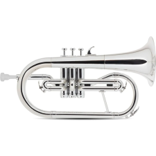 Classic Cantabile Mardibrass Műanyag Bb Szárnykürt Ezüst fúvós hangszer