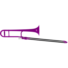 Classic Cantabile Mardibrass Műanyag Bb Tenor Harsona Lila fúvós hangszer
