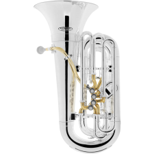 Classic Cantabile Mardibrass Műanyag Bb tuba Ezüst fúvós hangszer