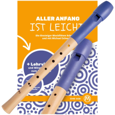 Classic Cantabile Pivella Barokk Furulya  Kék Szett fúvós hangszer