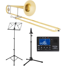 Classic Cantabile Tp-42 Harsona Szett Metronóm Kottaállvány Harsonaállvány Harsonaállvány Harsonaállvány fúvós hangszer