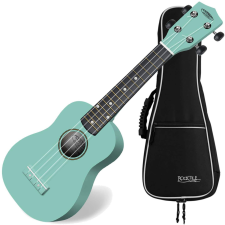 Classic Cantabile Us-100 Tq Szoprán Ukulele Türkiz Szett Koncertzsákkal Együtt gitár és basszusgitár