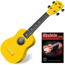 Classic Cantabile Us-100 Ye Szoprán Ukulele Sárga szett  Könyvvel Együtt gitár és basszusgitár