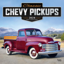  Classic Chevy Pickups 2024 Square Foil naptár, kalendárium