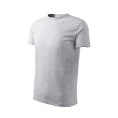 Classic New póló gyerek világosszürke melírozott 146 cm/10 éves