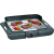 Clatronic BQ 3507 Windschutz asztali grill fekete