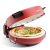 Clatronic elektromos kandallós pizzasütő, PM3787, mindössze 5 perc alatt kész, hordozható, kő átmérő 32 cm, többfunkciós, időzítő 15 perc, maximális hőmérséklet 350°C-ig, betekintő ablak, 120