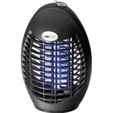 Clatronic IV3340 fekete elektromos rovarirtó csapda, 20m-es lefedettséggel elektromos állatriasztó