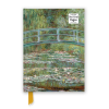  Claude Monet: Bridge over a Pond of Water Lilies (Foiled Dot Grid Journal)