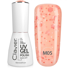 Clavier Luxus Több Ízű M05 Papaya Gél Lakk, 10ml lakk zselé