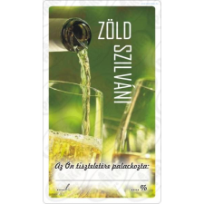 CleanDepo Matrica zöld szilváni 50db borászati kellék