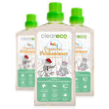 Cleaneco Baby Organikus Felülettisztító komposztálható csomagolásban, 1liter tisztító- és takarítószer, higiénia