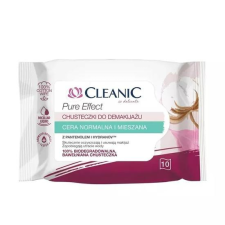  Cleanic Pure Effect Sminkeltávolító törlőkendő Micellás folyadékkal 10db sminklemosó