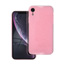 Clear 2mm Apple Iphone XR csillámos tok, rózsaszín tok és táska