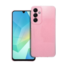 Clear 2mm Samsung A16 5G csillámos szilikon tok, rózsaszín tok és táska