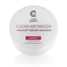  Clear natúr arcmaszk+joghurt+málna+hialuron arcpakolás, arcmaszk