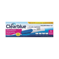  Clearblue digitális terhességi teszt hétszámlálóval ellátva 1x intimhigiénia nőknek