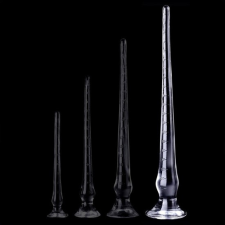 ClearlyHorny Koxor XL – átlátszó premium dildó 55 x 6 cm műpénisz, dildó