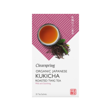 Clearspring bio japán Kukicha tea - 20 filter 36g tea