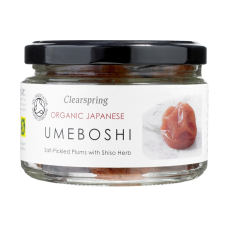 Clearspring bio japán Umeboshi szilva 200g konzerv