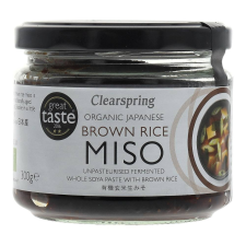 Clearspring CLEARSPRING BIO MISO BARNARIZSBŐL ÜVEGES reform élelmiszer
