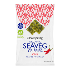 Clearspring Clearspring bio ropogós tengeri alga chilis 4 g reform élelmiszer