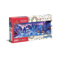 Clementoni 1000 db-os Classic Christmas Collection Panoráma puzzle - Karácsonyi álom (39582) puzzle, kirakós
