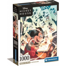 Clementoni 1000 db-os Compact Puzzle - Disney100 - Mickey Egér Montázs 39811 (GXP-910333) puzzle, kirakós