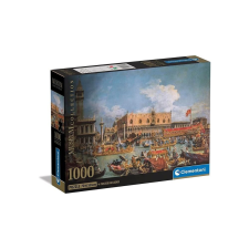 Clementoni 1000 db-os COMPACT puzzle Museum Collection - Canaletto (39792) puzzle, kirakós