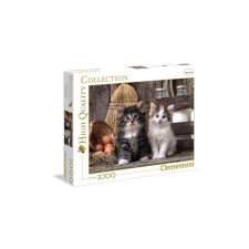 Clementoni 1000 db-os puzzle - Cicák (39340) puzzle, kirakós