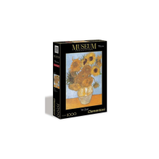 Clementoni 1000 db-os puzzle Museum Collection - Van Gogh - Napraforgók (31438) puzzle, kirakós