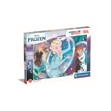 Clementoni 104 db-os Szuper Színes puzzle - Jégvarázs 2 - Elza varázslata (25737) puzzle, kirakós