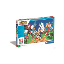 Clementoni 104 db-os Szuper Színes puzzle - Sonic 2. (27256) puzzle, kirakós