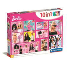 Clementoni 10 az 1-ben Szuper színes puzzle (18, 30, 48, 60) - Barbie (20282) puzzle, kirakós