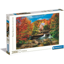 Clementoni 2000 db-os puzzle - Erdei patak a malomnál (32574) puzzle, kirakós