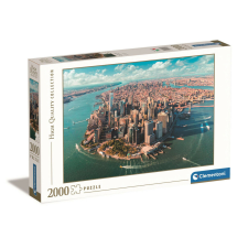 Clementoni 2000 db-os puzzle - Manhattan, New York puzzle, kirakós