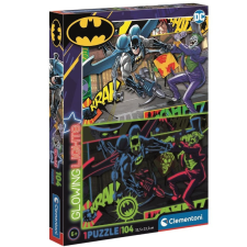 Clementoni 27175 Glowing Lights Puzzle - Batman (104 db) puzzle, kirakós