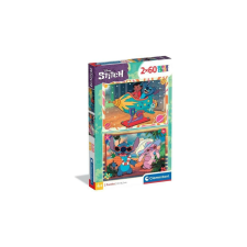 Clementoni 2 x 60 db-os Szuper Színes puzzle - Stitch (24822) puzzle, kirakós