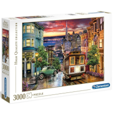 Clementoni 3000 db-os puzzle - San Francisco (33547) puzzle, kirakós