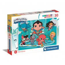 Clementoni 30 db-os Szuper színes puzzle - DC Comics - Superfriends (20277) puzzle, kirakós