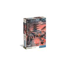 Clementoni 500 db-os Compact puzzle - High Quality Collection - Evening In Kyoto (35599) puzzle, kirakós