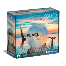 Clementoni 500 db-os Peace puzzle - Erdei tó puzzle, kirakós