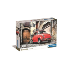 Clementoni 500 db-os puzzle COMPACT puzzle - High Quality Collection - Fiat 500 (35537) puzzle, kirakós