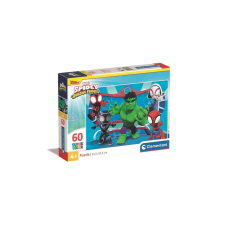 Clementoni 60 db-os Szuper Színes puzzle - Marvel - Spidey (26595) puzzle, kirakós