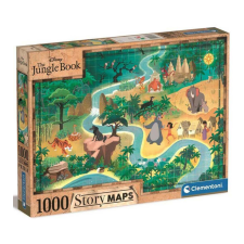 Clementoni A Dzsungel könyve történet térképe 1000db-os puzzle - Clementoni puzzle, kirakós