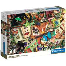 Clementoni A lepkegyűjtő 500db-os HQC kompakt puzzle - Clementoni puzzle, kirakós