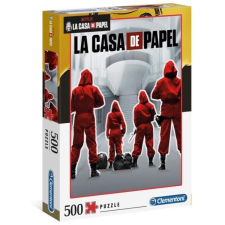 Clementoni A nagy pénzrablás 500 db-os puzzle (35084) (clementoni35084) - Kirakós, Puzzle puzzle, kirakós