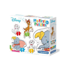 Clementoni állatok 4 az 1-ben puzzle szett - Clementoni puzzle, kirakós
