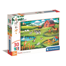 Clementoni Állatos Farm 30 db-os puzzle Clementoni puzzle, kirakós